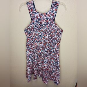 BCBGeneration Hot Coral Combo Dress 8